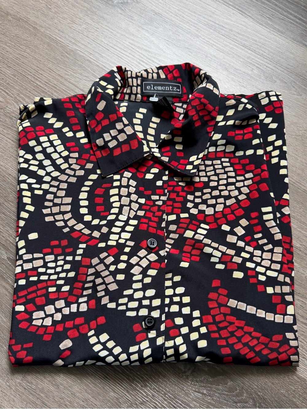 Vintage Elementz button down blouse